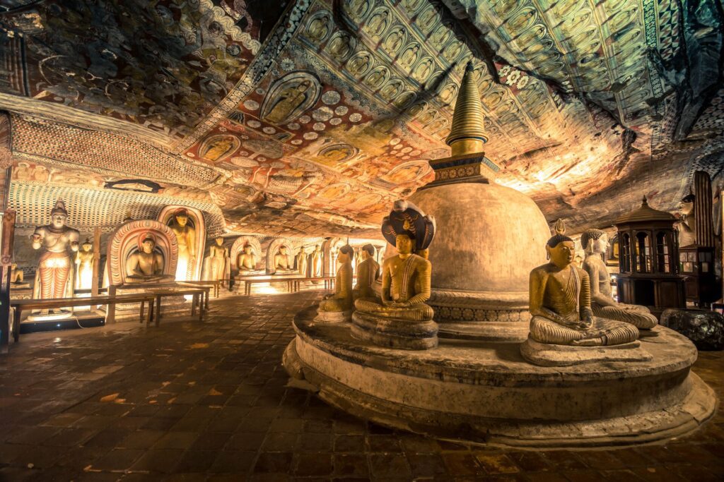 Dambulla ancient cave temple