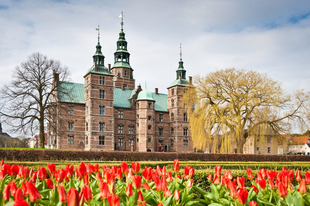 Castle with Tulip Garden