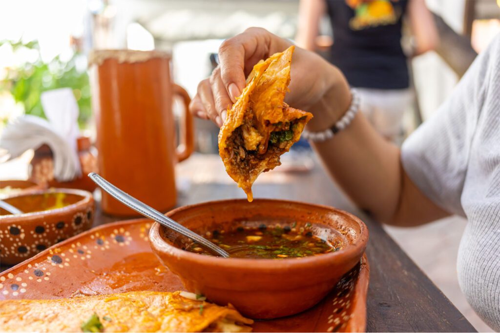 Delicious Birria Mexican Food