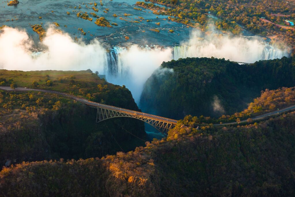 Victoria Falls at it's peak