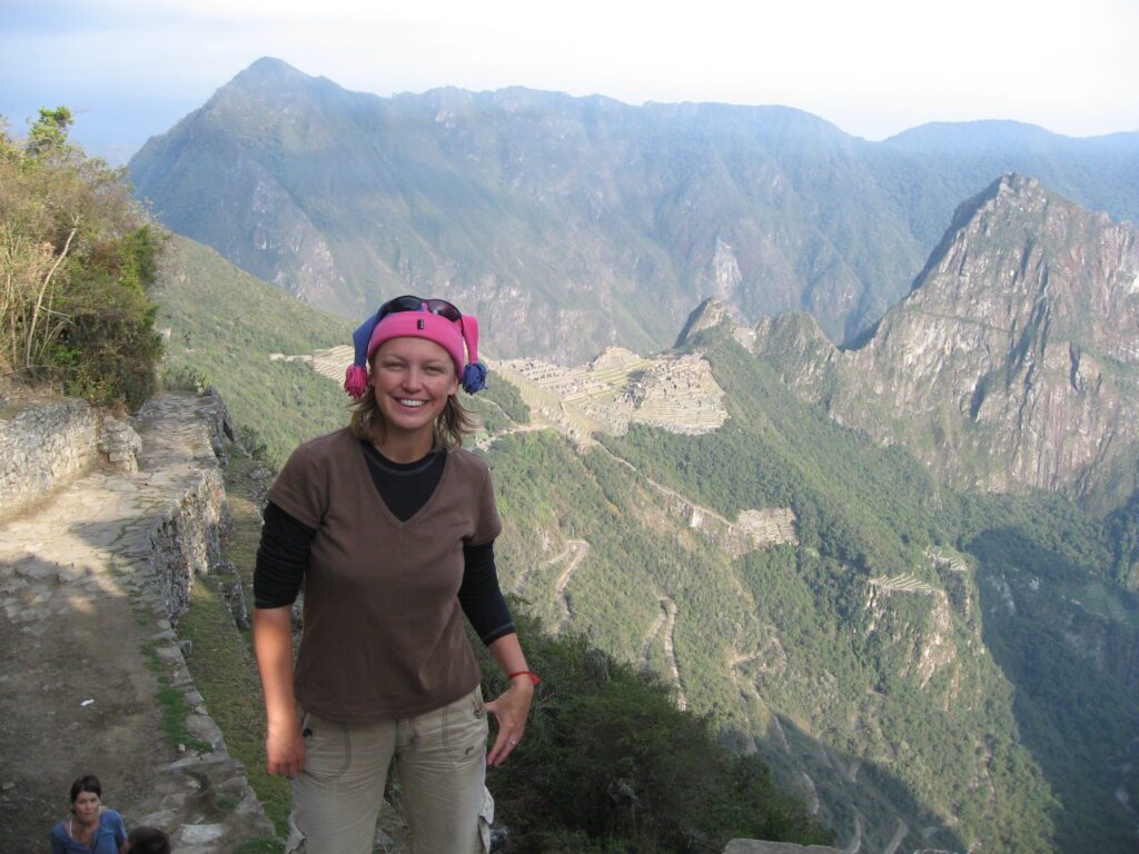 Elly Wealthall on the Inca Trail