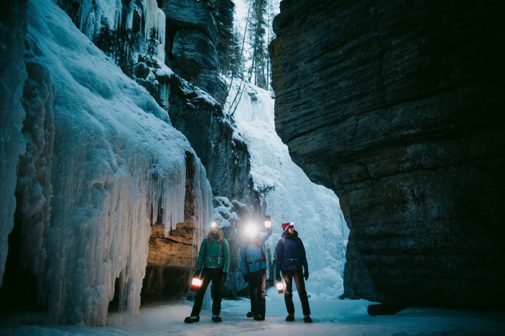 Winter Canyoneering in the Canadian Rockies