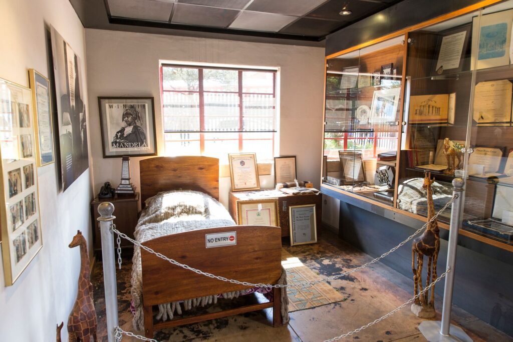 bedroom in a museum