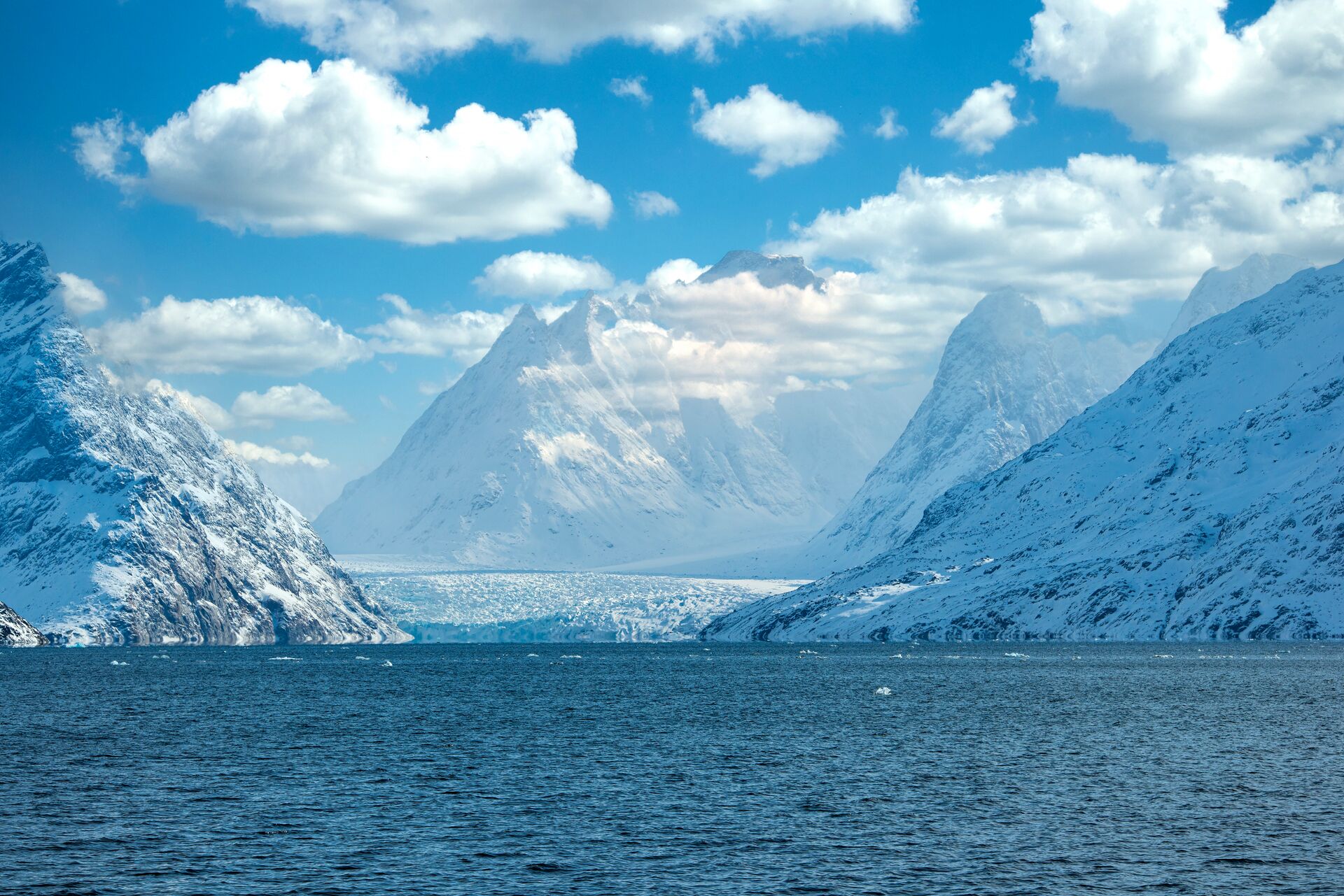 Greenland Sermitsiaq Glacier Evighedsfjorden