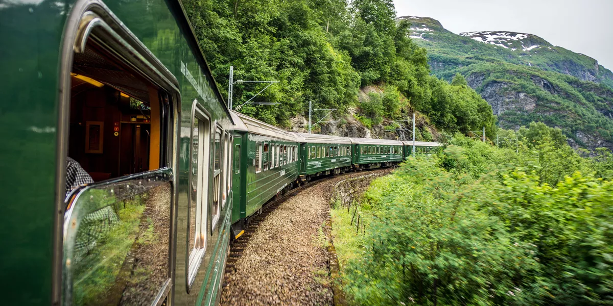 Norway Flam Myrdal Train