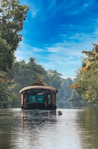 Houseboat in Kerala backwaters