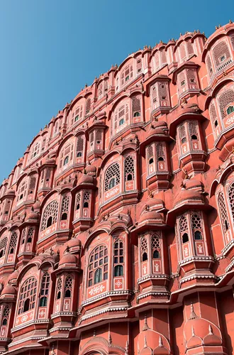 India Jaipur Hawa Mahal