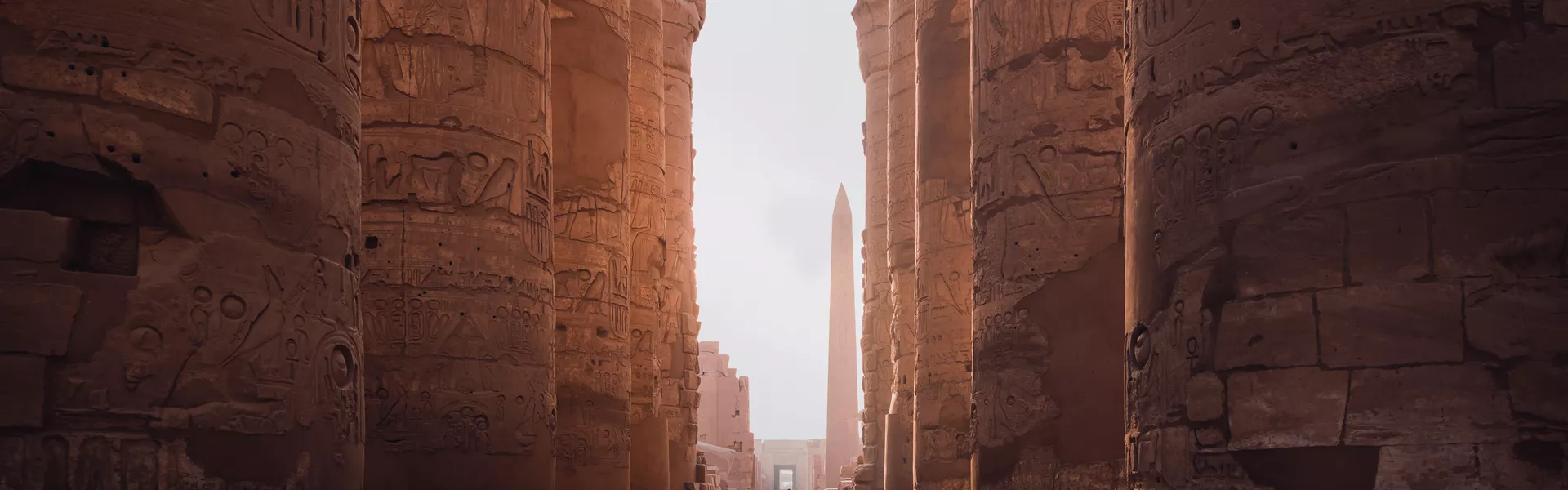 Egypt Karnak Temple Corridor