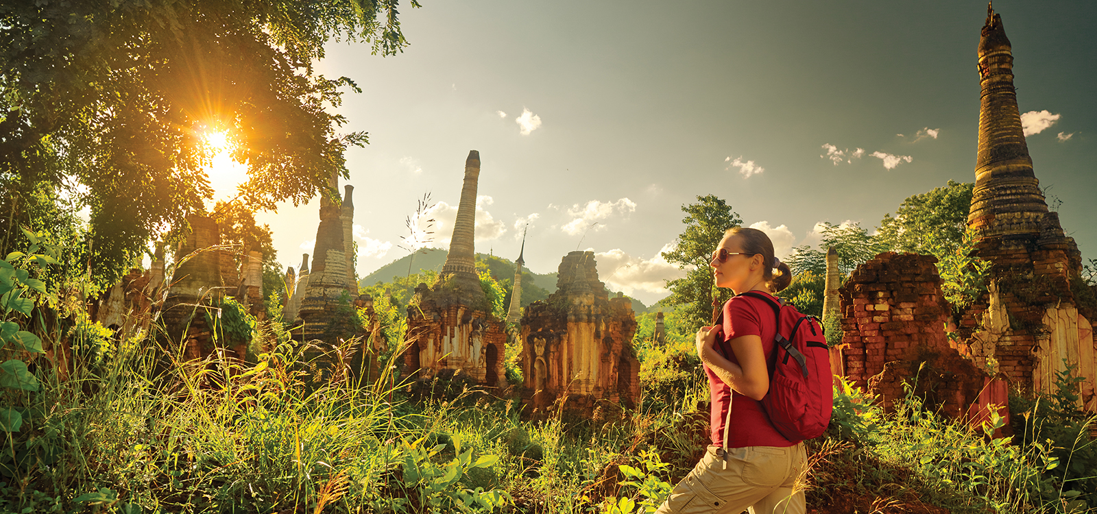 A solo traveller in Asia