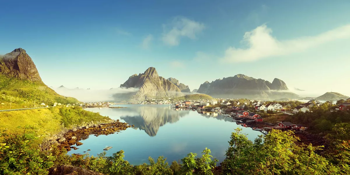 Lofoten archipelago in Norway