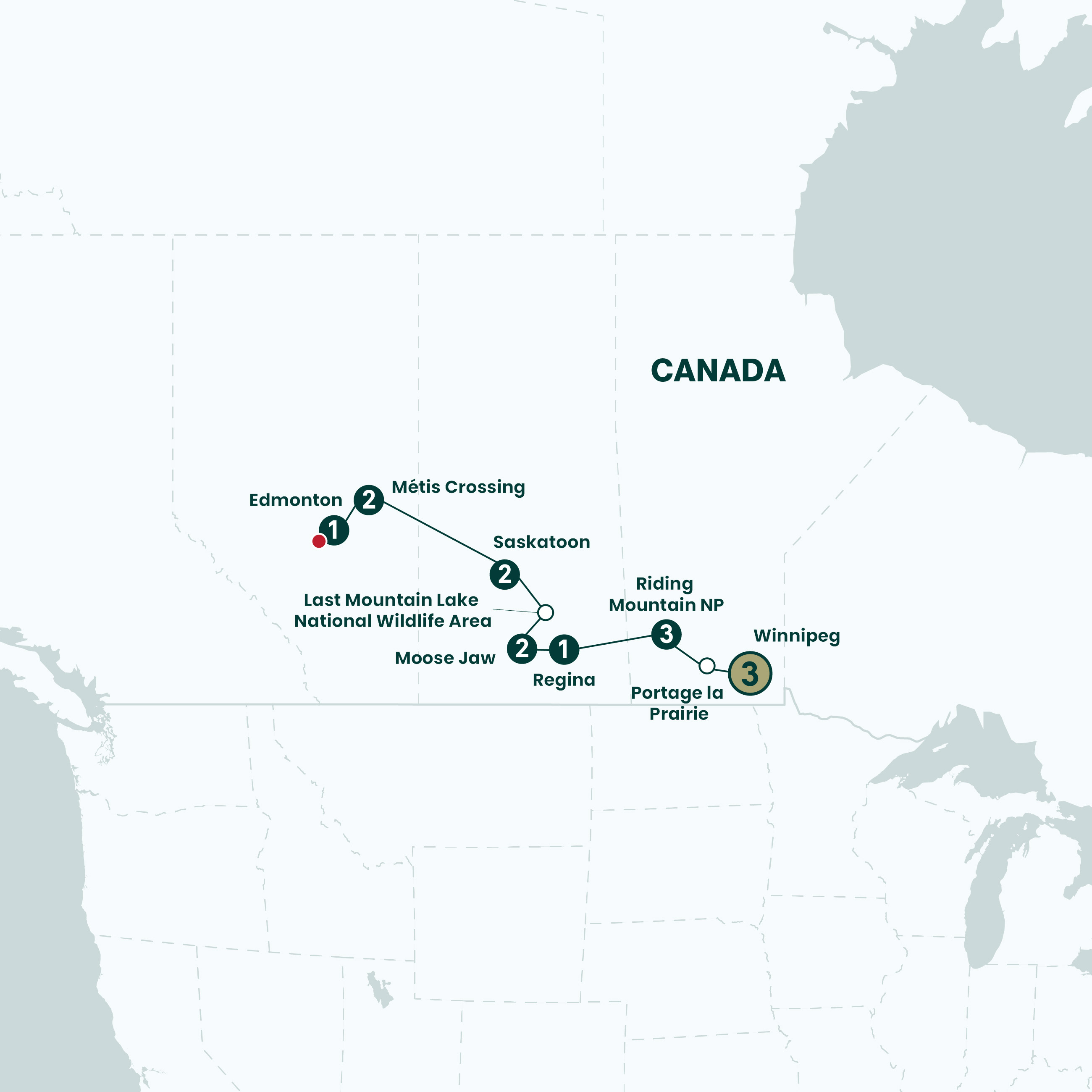 Trail of the Bison Canada Adventure World Adventure World