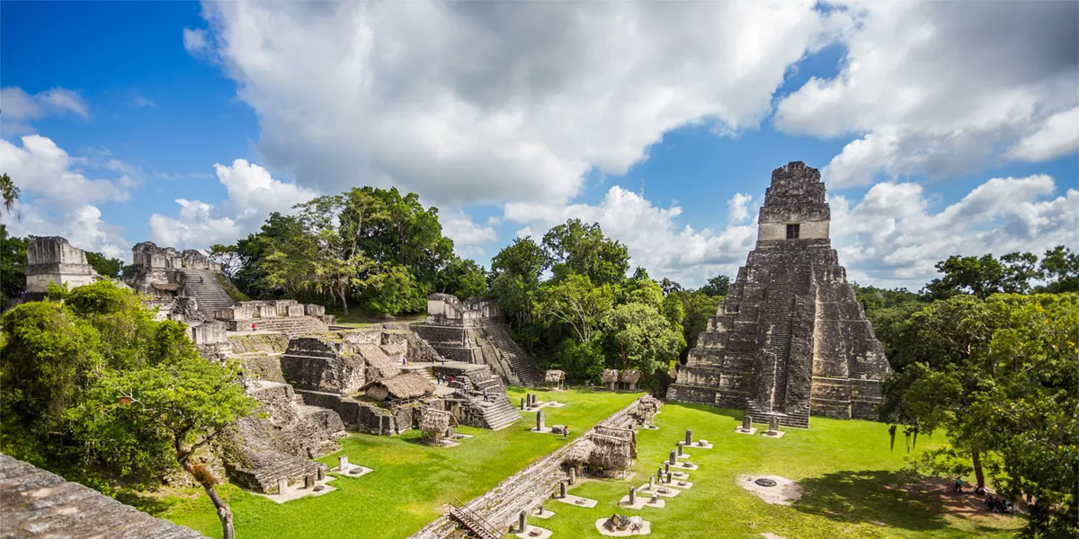 ancient pyramid ruins