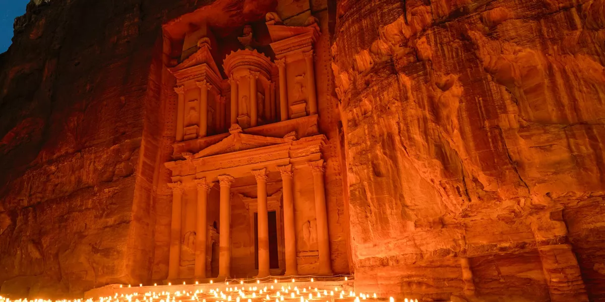 Jordan Petra By Night
