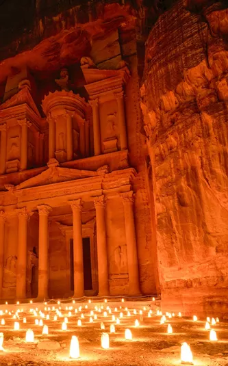 Jordan Petra By Night