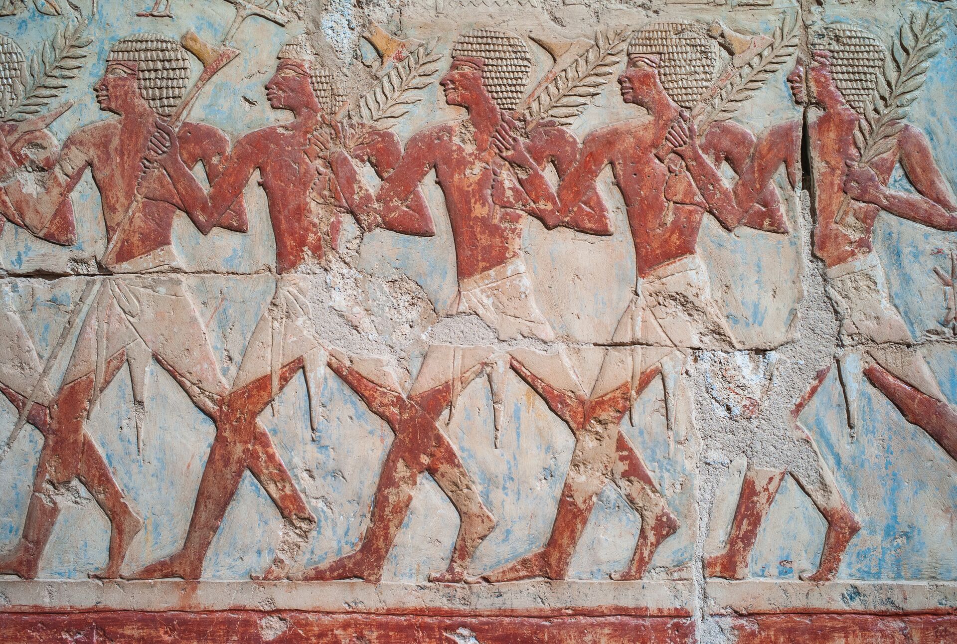 Relief Of Hatshepsut's Trading Expedition To The Land Of Punt