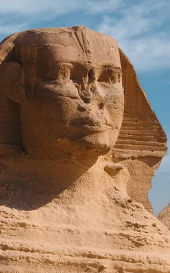 Egypt Giza Sphinx Pyramids 2500